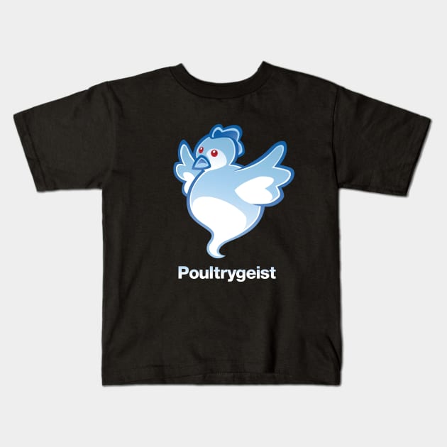 Poultrygeist Kids T-Shirt by obvian